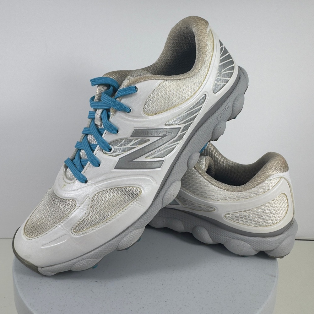 New Balance Minimus Sport Golf Shoes Womens 9 White Spikeless NBGW1001